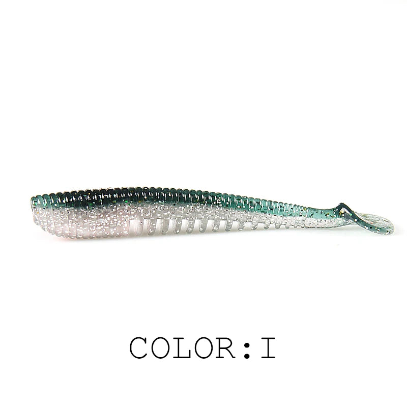 Supercontinent Fishing Lures – 5–11cm | Artificial Wobblers & Soft Shad Lures | Carp Silicone Baits - Cast And Catch