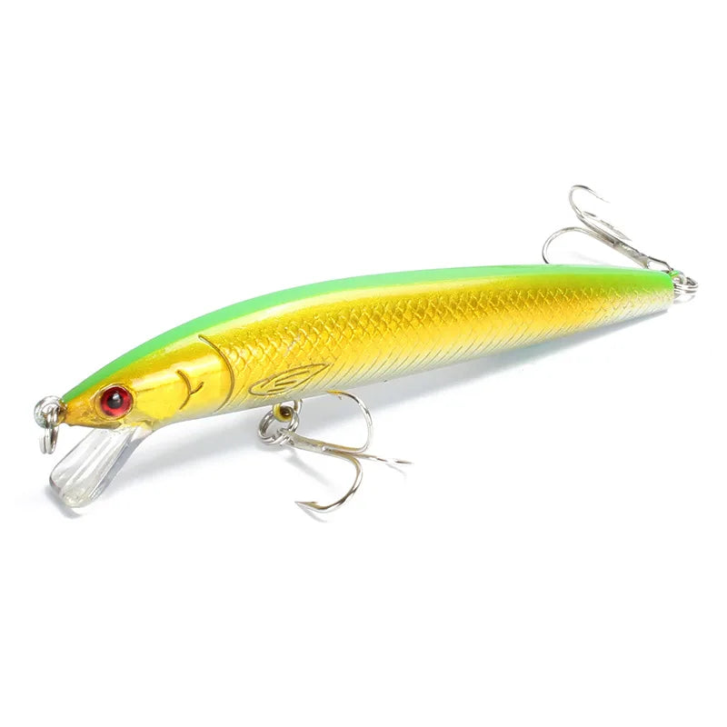 Japanese Minnow Fishing Lure – 95mm, 7g | Floating Hard Bait | Wobbler/Crankbait | Carp & Perch - Cast And Catch