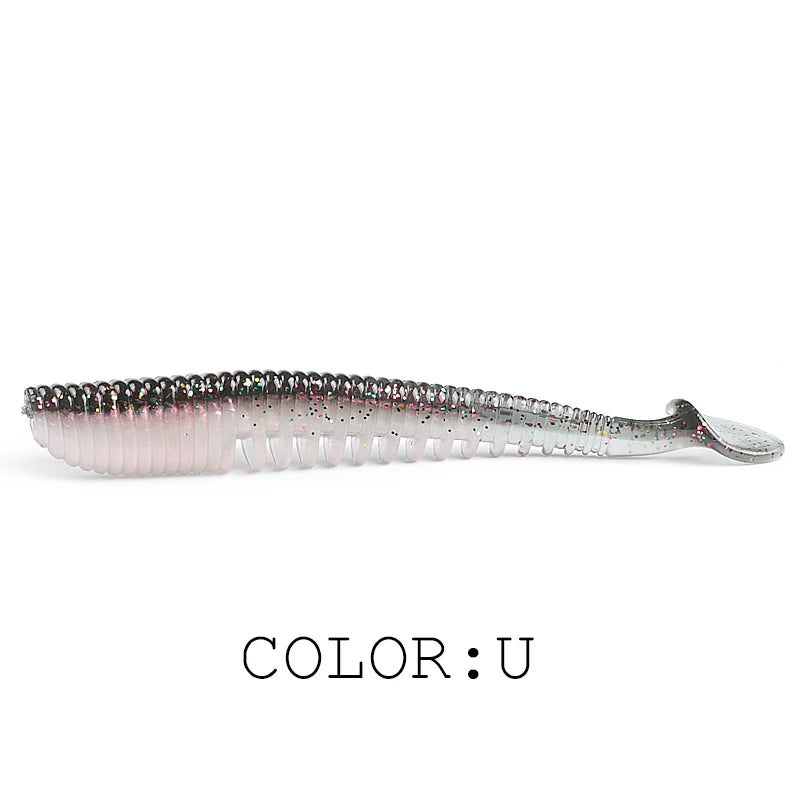 Supercontinent Fishing Lures – 5–11cm | Artificial Wobblers & Soft Shad Lures | Carp Silicone Baits - Cast And Catch