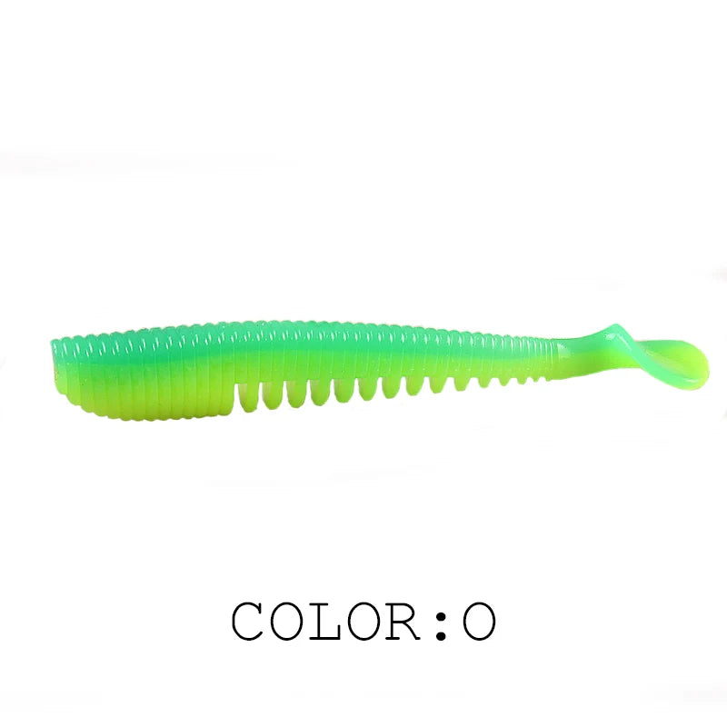 Supercontinent Fishing Lures – 5–11cm | Artificial Wobblers & Soft Shad Lures | Carp Silicone Baits - Cast And Catch