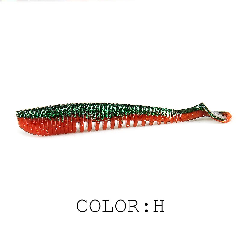 Supercontinent Fishing Lures – 5–11cm | Artificial Wobblers & Soft Shad Lures | Carp Silicone Baits - Cast And Catch