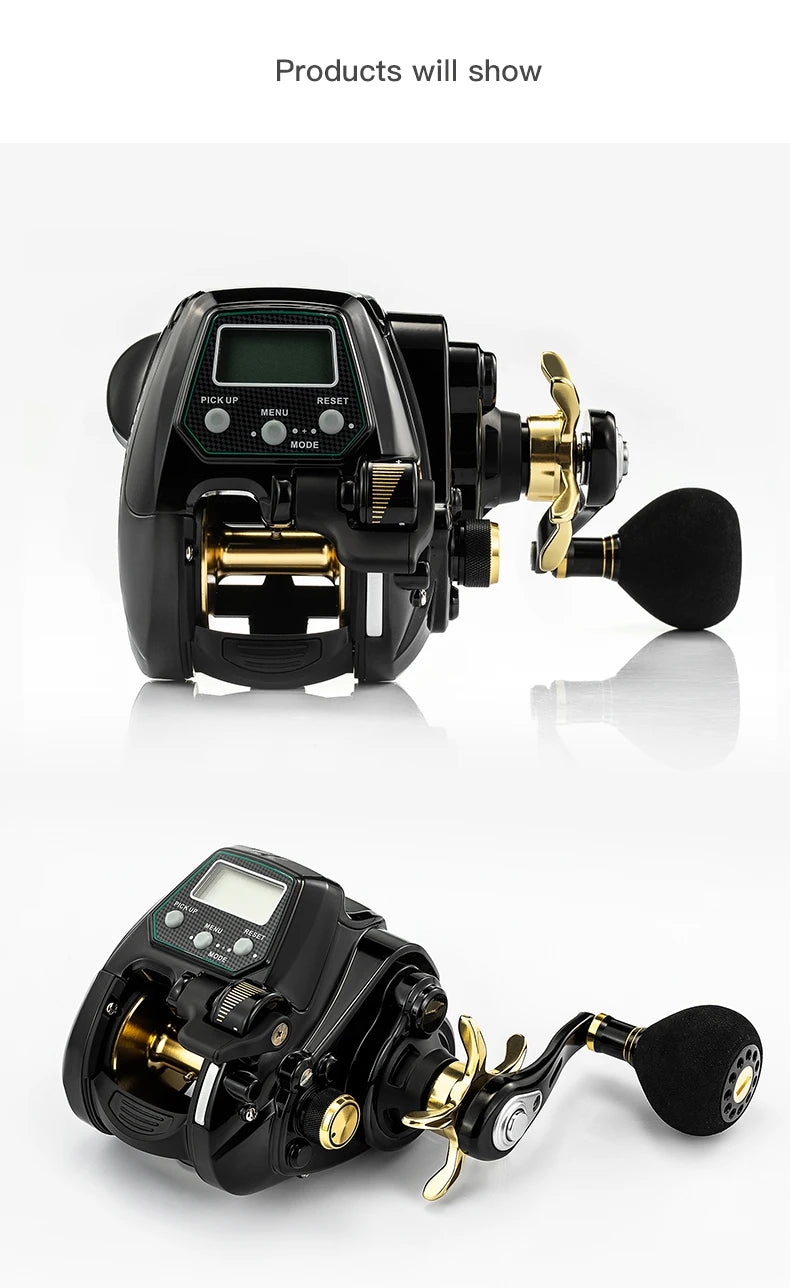 ECOODA-EZH 3000 Electric Reel – Offshore Boat Jigging | 15kg Drag | Saltwater - Cast And Catch