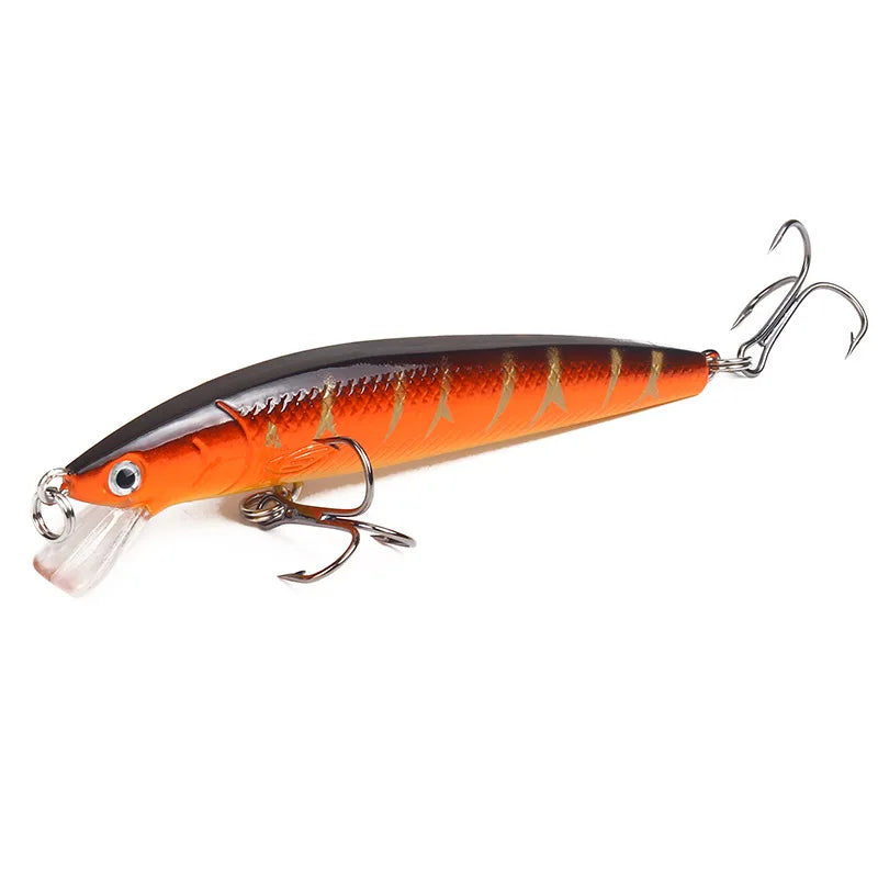 Japanese Minnow Fishing Lure – 95mm, 7g | Floating Hard Bait | Wobbler/Crankbait | Carp & Perch - Cast And Catch