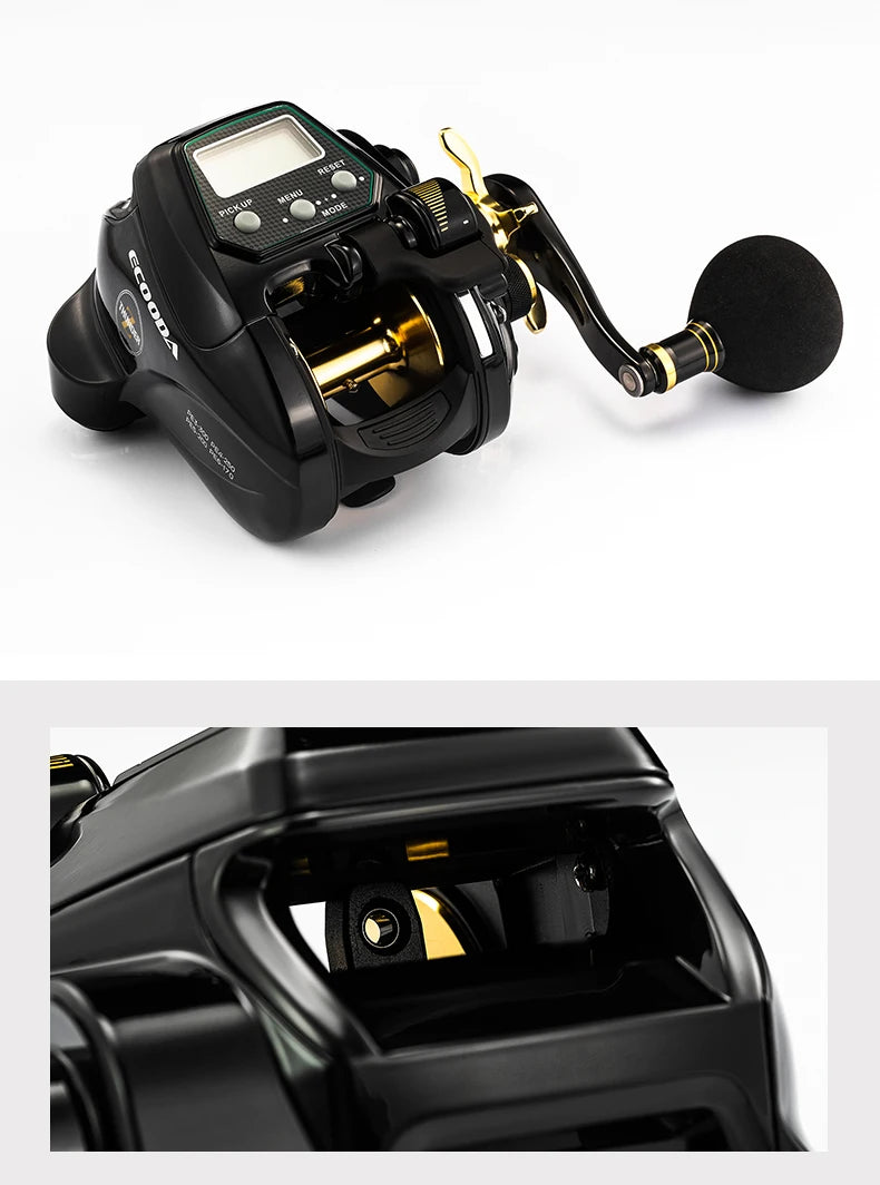 ECOODA-EZH 3000 Electric Reel – Offshore Boat Jigging | 15kg Drag | Saltwater - Cast And Catch