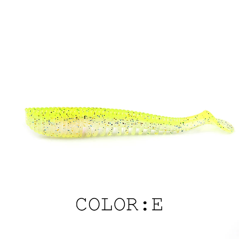 Supercontinent Fishing Lures – 5–11cm | Artificial Wobblers & Soft Shad Lures | Carp Silicone Baits - Cast And Catch