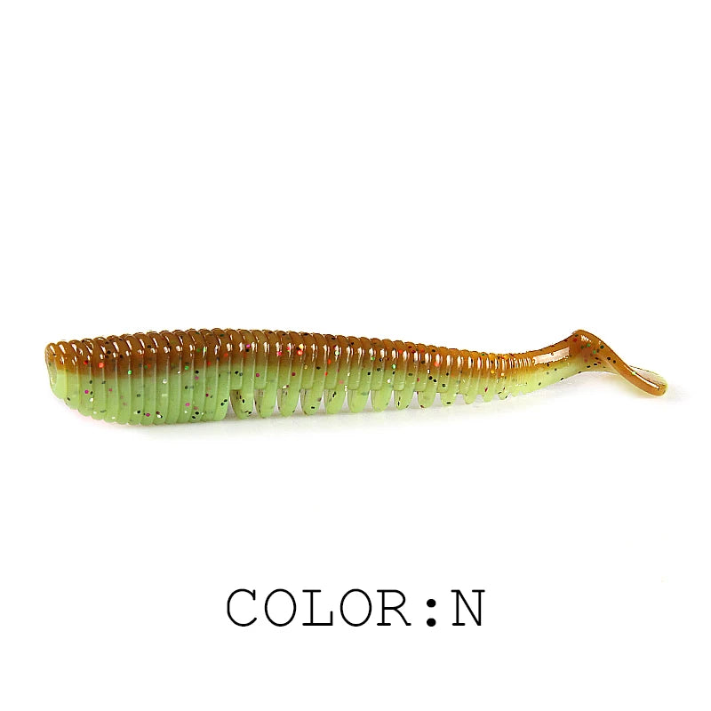 Supercontinent Fishing Lures – 5–11cm | Artificial Wobblers & Soft Shad Lures | Carp Silicone Baits - Cast And Catch