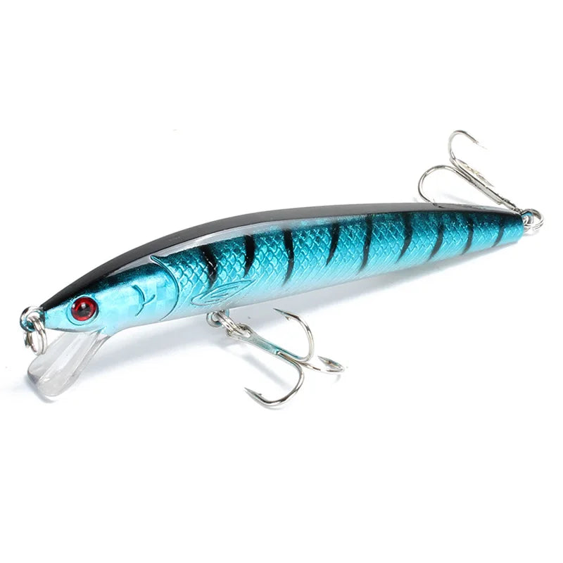 Japanese Minnow Fishing Lure – 95mm, 7g | Floating Hard Bait | Wobbler/Crankbait | Carp & Perch - Cast And Catch
