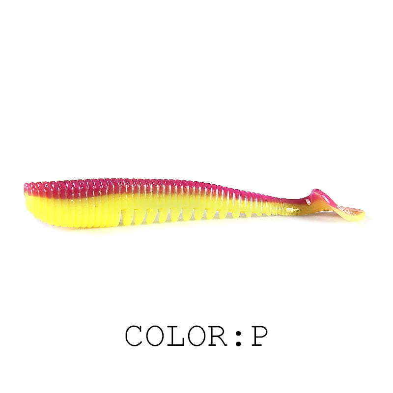 Supercontinent Fishing Lures – 5–11cm | Artificial Wobblers & Soft Shad Lures | Carp Silicone Baits - Cast And Catch