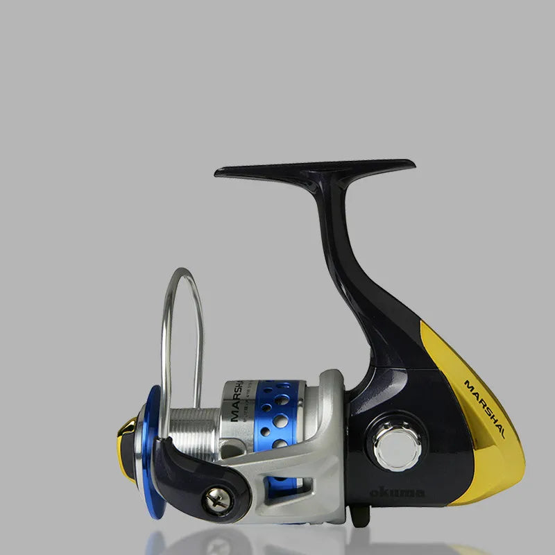 Okuma Spinning/Trolling Reel – 5.0:1 | 6+1BB | 15kg Drag | Long-Distance Fishing - Cast And Catch