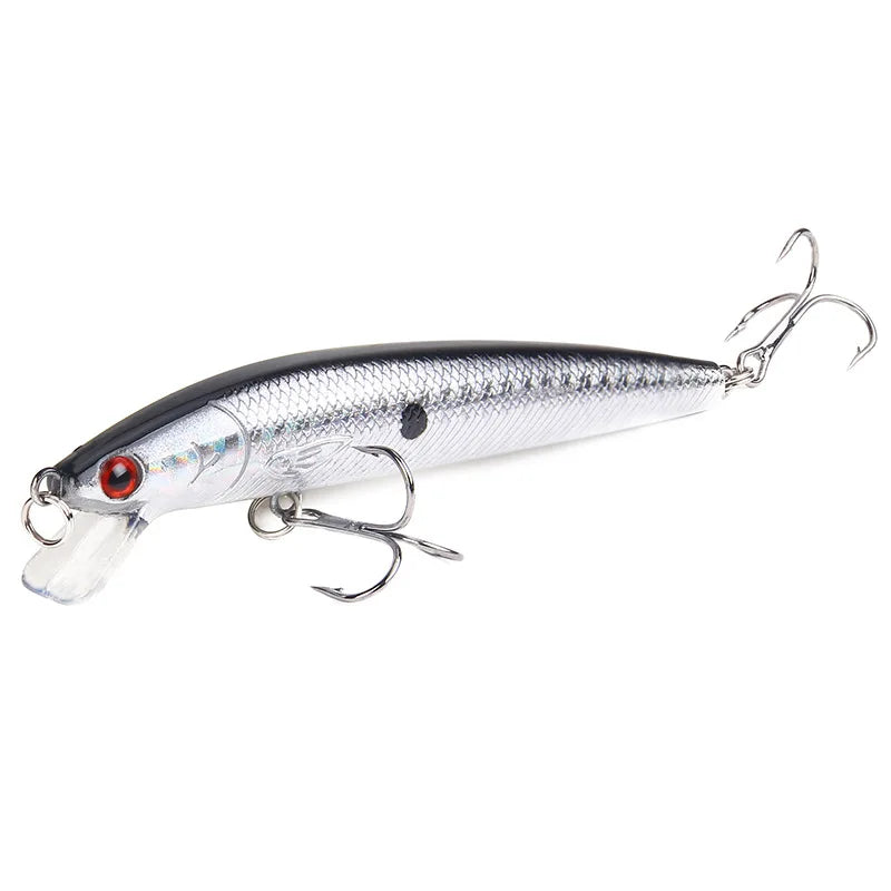 Japanese Minnow Fishing Lure – 95mm, 7g | Floating Hard Bait | Wobbler/Crankbait | Carp & Perch - Cast And Catch