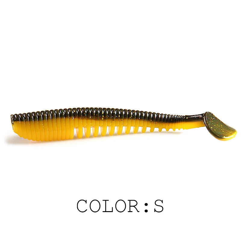 Supercontinent Fishing Lures – 5–11cm | Artificial Wobblers & Soft Shad Lures | Carp Silicone Baits - Cast And Catch