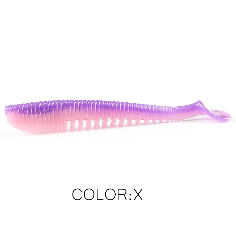 Supercontinent Fishing Lures – 5–11cm | Artificial Wobblers & Soft Shad Lures | Carp Silicone Baits - Cast And Catch