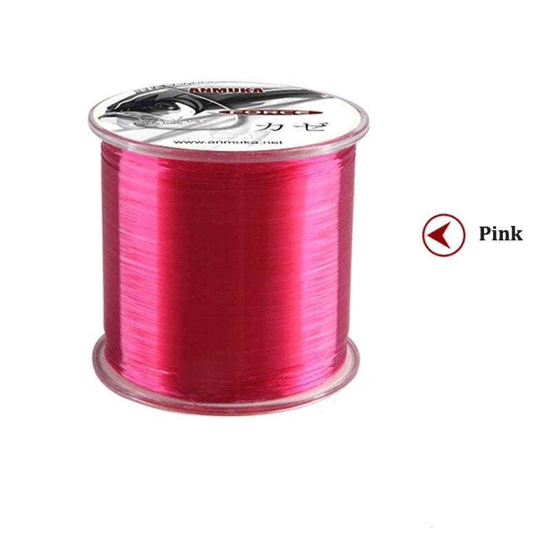 500m Sinking Nylon Fishing Line – High Abrasion Resistance | White/Brown | Sub & Main Line | Fishing Accessories - Cast And Catch