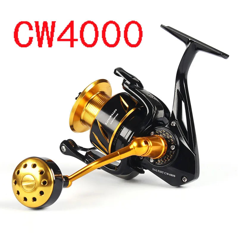 Lurekiller Saltwater Spinning/Jigging Reel – 10BB | Alloy Body | 35kg Drag | Japan Made - Cast And Catch