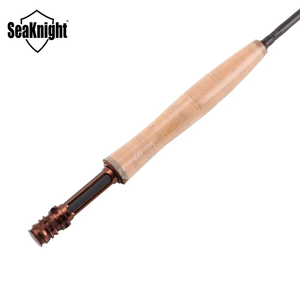 MAXWAY Honor Series Fly Rod – 3/4, 5/6, 7/8 | 2.4m, 2.7m, 3.0m | 40T Carbon | 3A Soft Cork Handle | 4 Sections - Cast And Catch