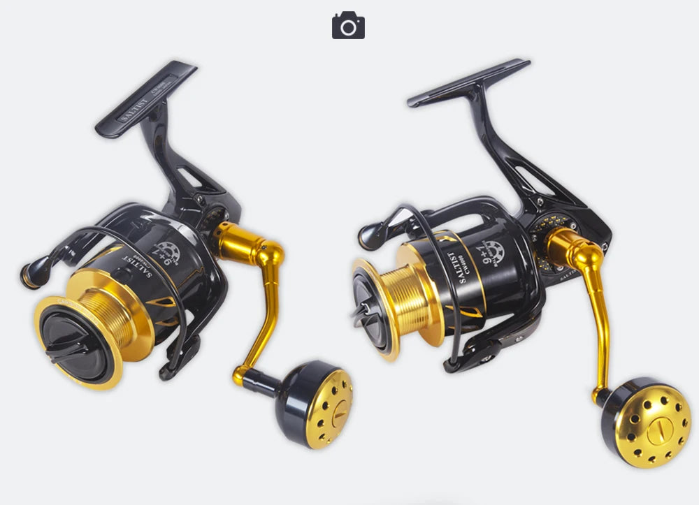 Lurekiller Saltwater Spinning/Jigging Reel – 10BB | Alloy Body | 35kg Drag | Japan Made - Cast And Catch
