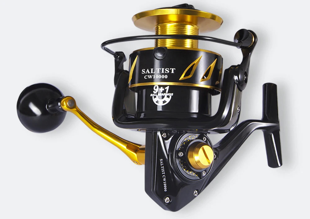 Lurekiller Saltwater Spinning/Jigging Reel – 10BB | Alloy Body | 35kg Drag | Japan Made - Cast And Catch