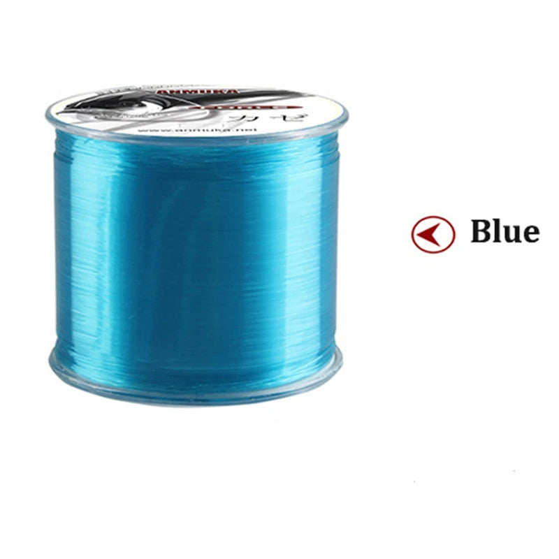 500m Sinking Nylon Fishing Line – High Abrasion Resistance | White/Brown | Sub & Main Line | Fishing Accessories - Cast And Catch