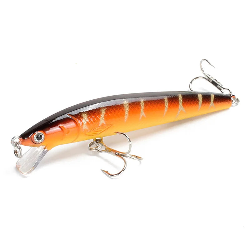 Japanese Minnow Fishing Lure – 95mm, 7g | Floating Hard Bait | Wobbler/Crankbait | Carp & Perch - Cast And Catch