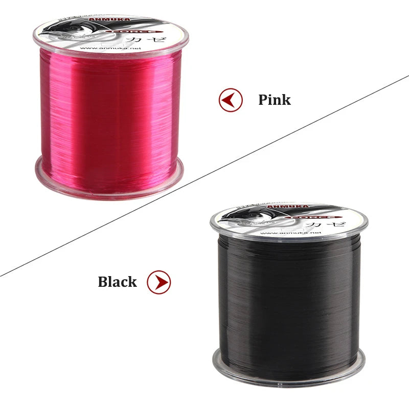 500m Sinking Nylon Fishing Line – High Abrasion Resistance | White/Brown | Sub & Main Line | Fishing Accessories - Cast And Catch