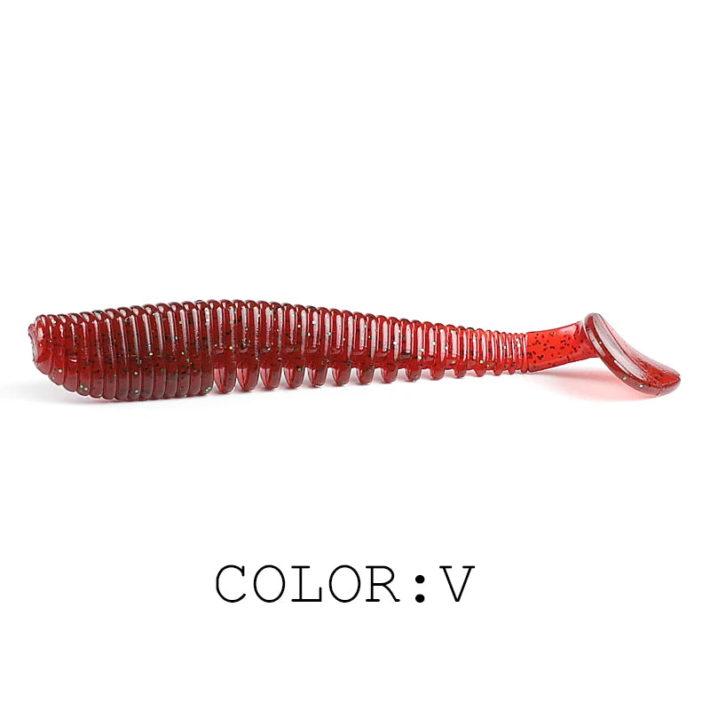 Supercontinent Fishing Lures – 5–11cm | Artificial Wobblers & Soft Shad Lures | Carp Silicone Baits - Cast And Catch