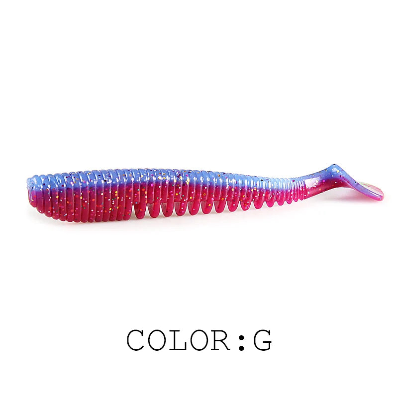 Supercontinent Fishing Lures – 5–11cm | Artificial Wobblers & Soft Shad Lures | Carp Silicone Baits - Cast And Catch