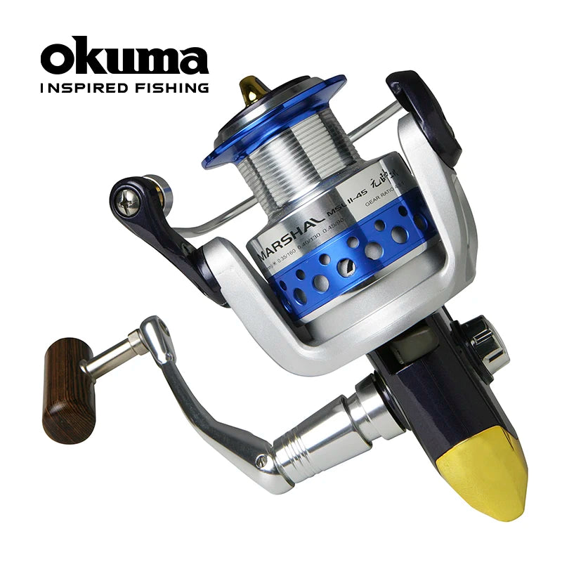 Okuma Spinning/Trolling Reel – 5.0:1 | 6+1BB | 15kg Drag | Long-Distance Fishing - Cast And Catch