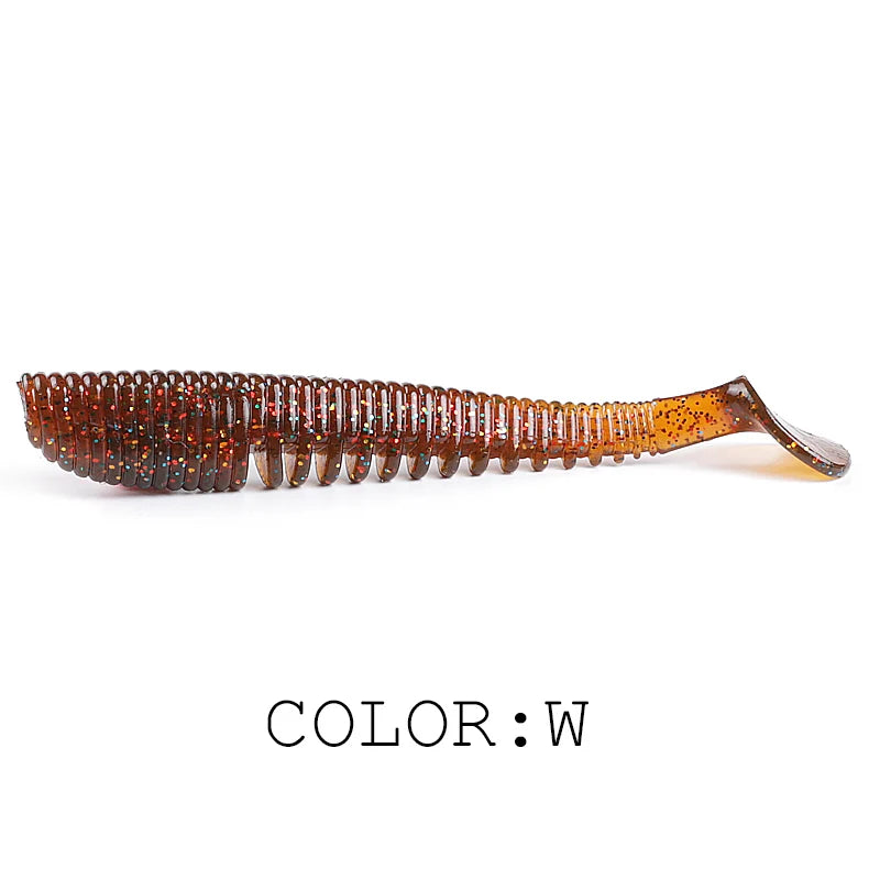 Supercontinent Fishing Lures – 5–11cm | Artificial Wobblers & Soft Shad Lures | Carp Silicone Baits - Cast And Catch