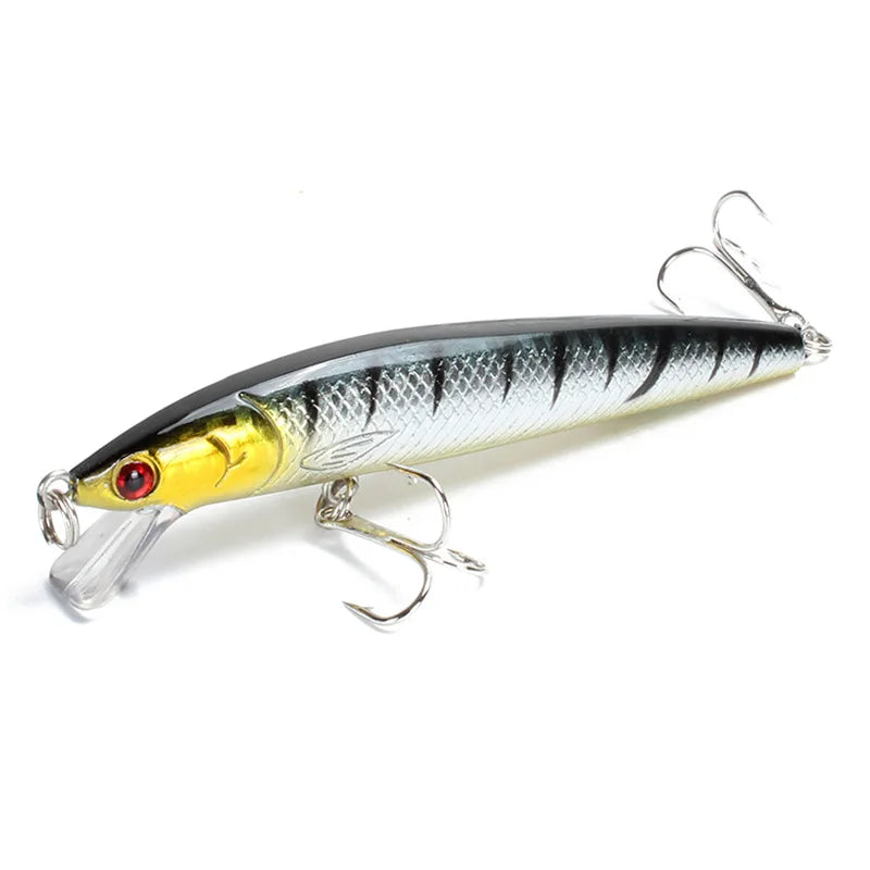 Japanese Minnow Fishing Lure – 95mm, 7g | Floating Hard Bait | Wobbler/Crankbait | Carp & Perch - Cast And Catch