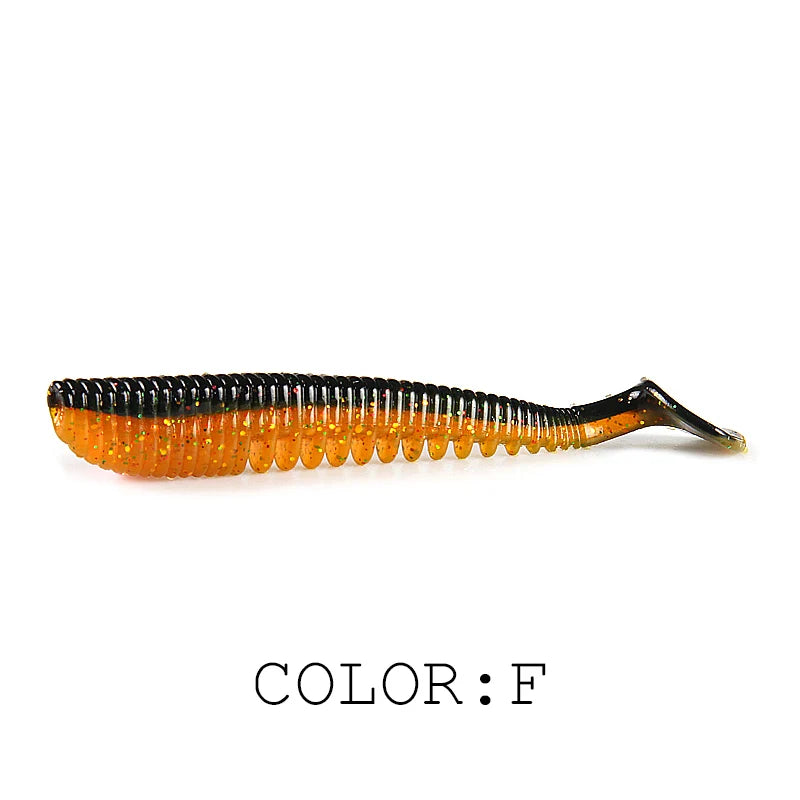 Supercontinent Fishing Lures – 5–11cm | Artificial Wobblers & Soft Shad Lures | Carp Silicone Baits - Cast And Catch
