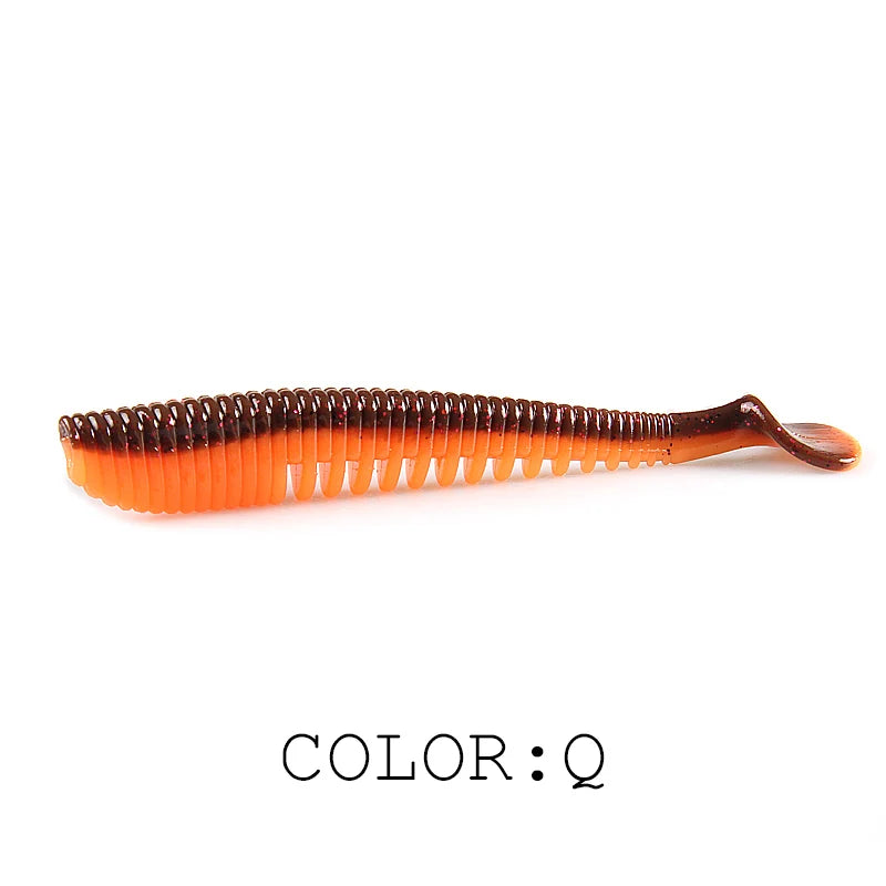 Supercontinent Fishing Lures – 5–11cm | Artificial Wobblers & Soft Shad Lures | Carp Silicone Baits - Cast And Catch