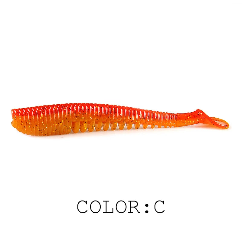 Supercontinent Fishing Lures – 5–11cm | Artificial Wobblers & Soft Shad Lures | Carp Silicone Baits - Cast And Catch