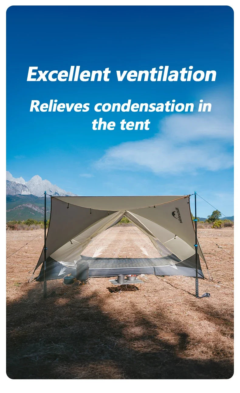 Naturehike Mongar UL Tent – 1–2 Person Ultralight Camping Tent | 15D Waterproof Shelter for Outdoor Hiking & Backpacking - Cast And Catch
