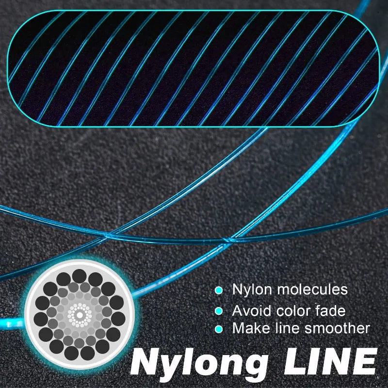 Sougayilang 500m Nylon Fishing Line – 7–38lb Max Drag | Super Strong | Japan Monofilament | Freshwater & Saltwater - Cast And Catch