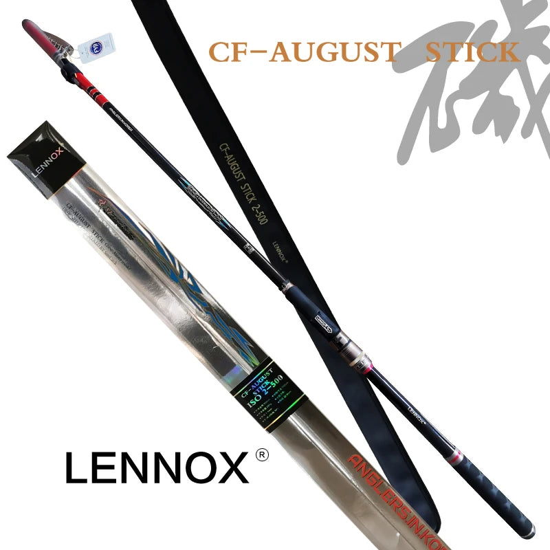 LENNOX AUGUST Rock Fishing Rod – 4–5m | Ultralight Carbon Fiber | Telescopic | Spinning | Ocean/Rock Use (400/500) - Cast And Catch