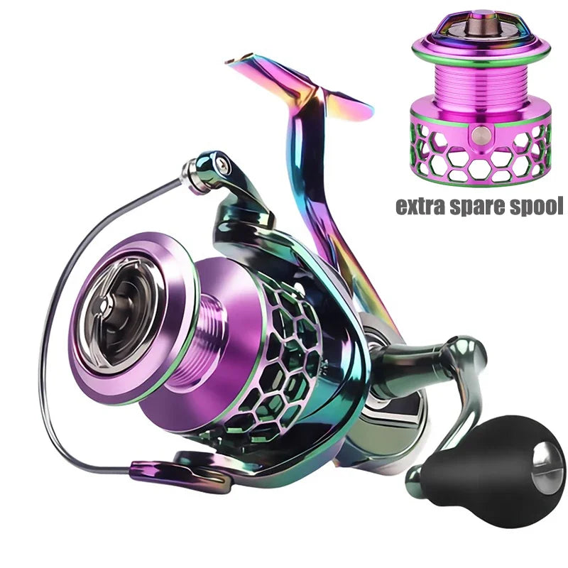 LOAWE SG Series Spinning Reel – SG1000–SG6000 | 9+1BB | Saltwater Fishing - Cast And Catch