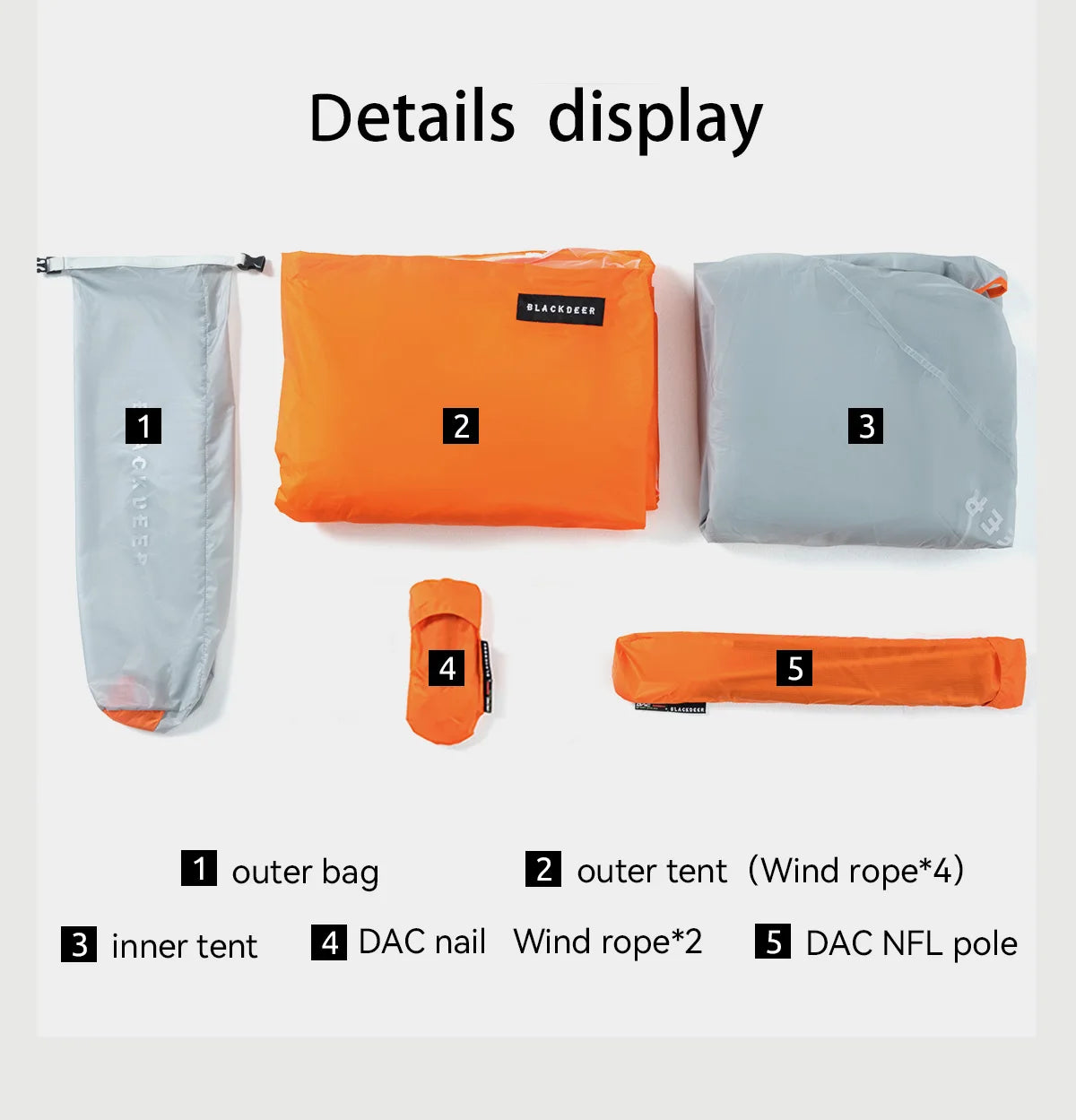 BLACKDEER Nova Camping Tent – 1 Person Ultralight | Nylon Silicone-Coated Waterproof | DAC Pole | Hiking & Backpacking | 1.08kg - Cast And Catch