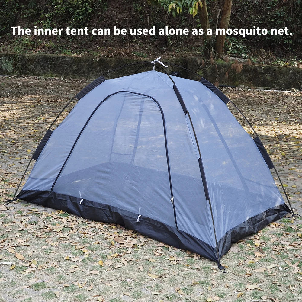 Fireproof Hot Tent – 2 Person Waterproof Dome | Stove Jack & Snow Skirt | Camping, Hiking, Hunting | 4-Season Winter Use - Cast And Catch