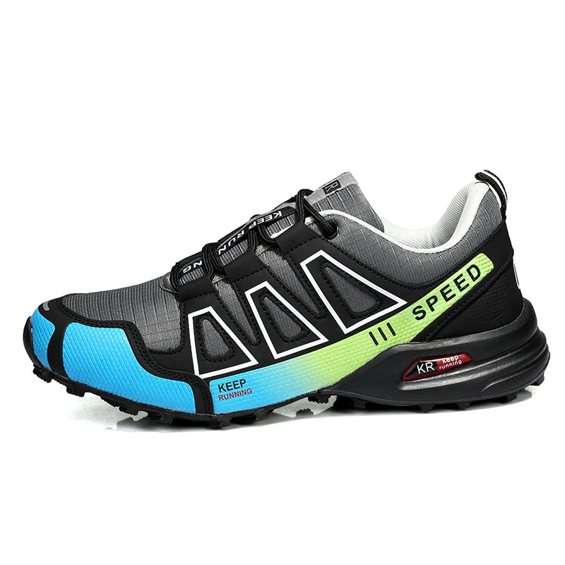 Men’s Hiking Shoes – Outdoor Rubber Sole | Non-Slip, Lightweight & Comfortable | Tactical Training & Travel Sports Shoes - Cast And Catch