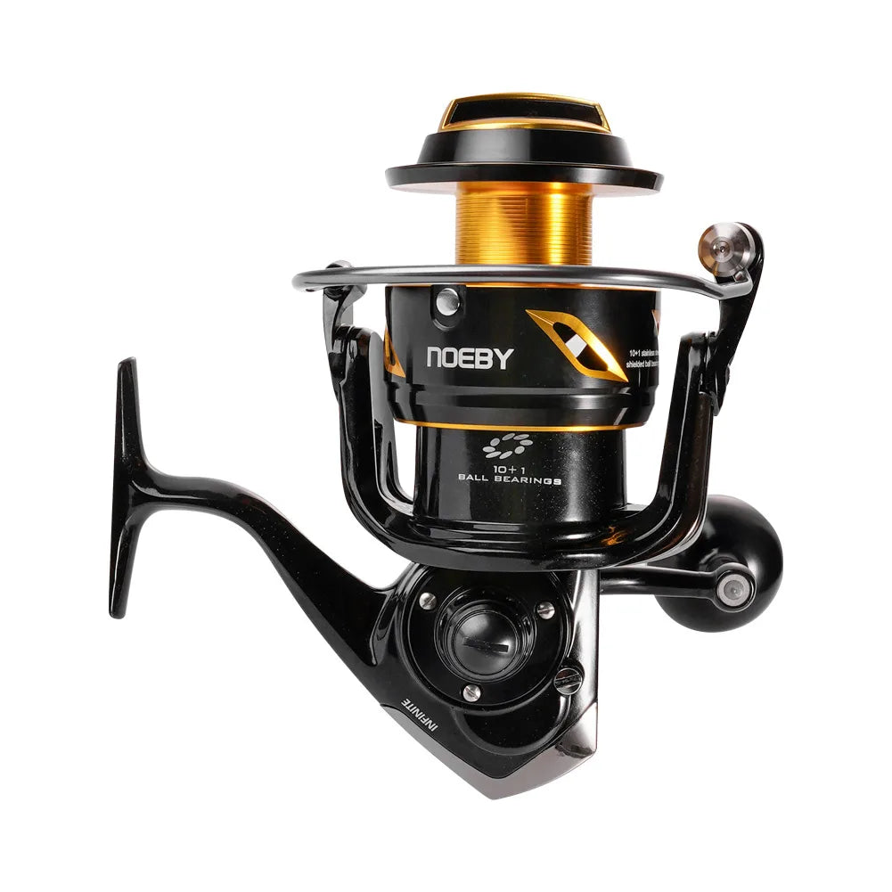Noeby Infinite Spinning Reel – 14000/20000 Series | Stainless Gear | Sealed Waterproof | Heavy-Duty Sea Fishing - Cast And Catch