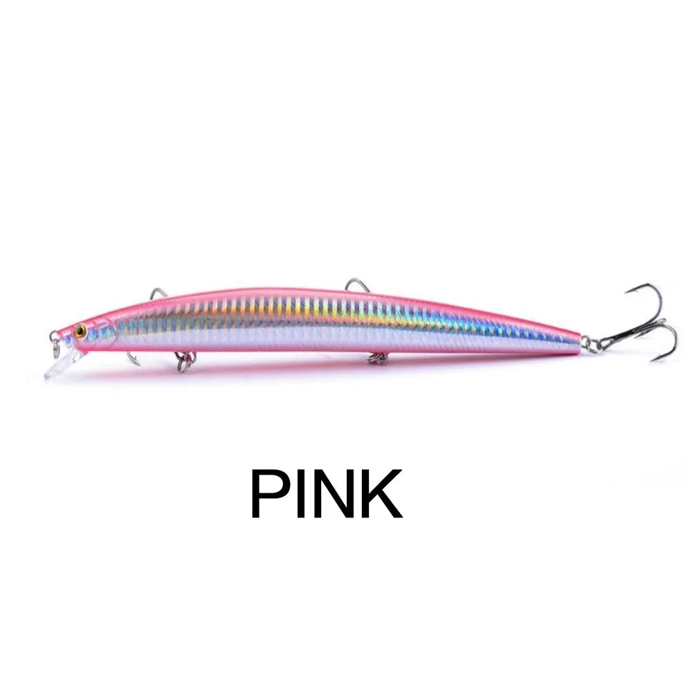 FLYSAND Crankbait Lure – 18cm, 24g | Hard Bait | Sea Wobbler | Swimming Laser Minnow | Artificial Fishing Bait - Cast And Catch