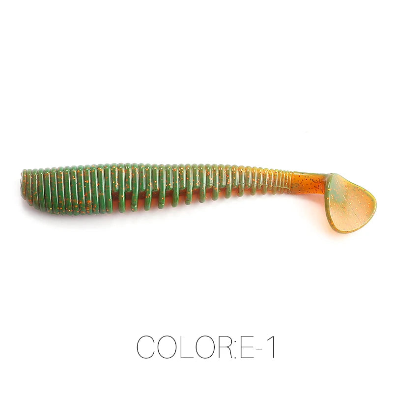 Supercontinent Fishing Lures – 5–11cm | Artificial Wobblers & Soft Shad Lures | Carp Silicone Baits - Cast And Catch