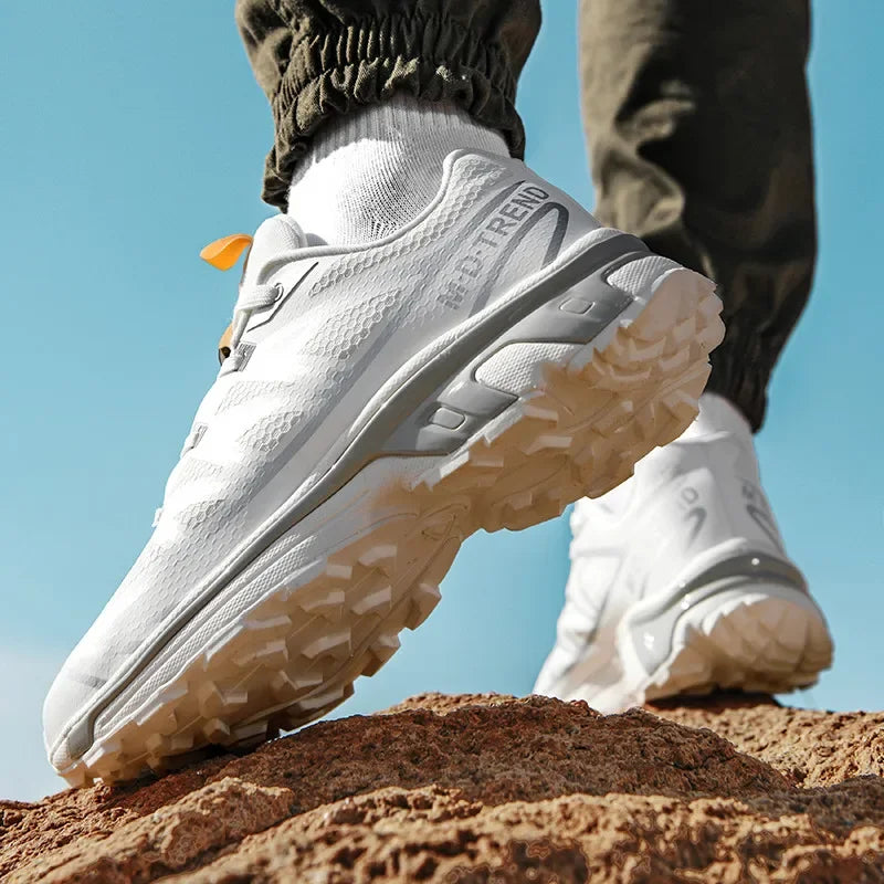 Hiking Shoes – Men’s Trekking & Outdoor Climbing Shoes | Non-Slip, Lightweight & Breathable | Sports Trainers for Women & Couples Camping - Cast And Catch