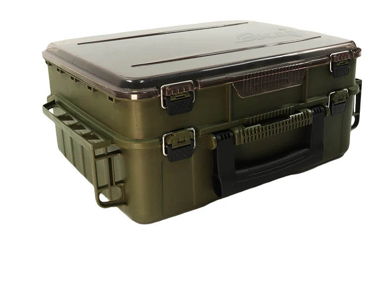 ZYZ Fishing Tackle Box – Double-Layer Multifunction Bag | Live Fish Bucket | Light Raft Equipment & Storage Case - Cast And Catch