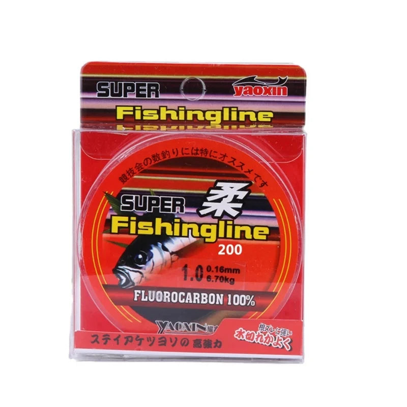100/200m Super Strong Nylon Fishing Line – Transparent | Not Fluorocarbon | Fishing Accessories & Tackle - Cast And Catch