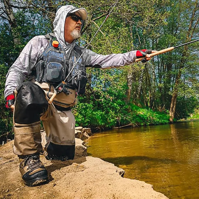 Adjustable Fly Fishing Vest – Unisex | Breathable Mesh Fabric | Quick-Drying | Outdoor & Fishing Activities - Cast And Catch