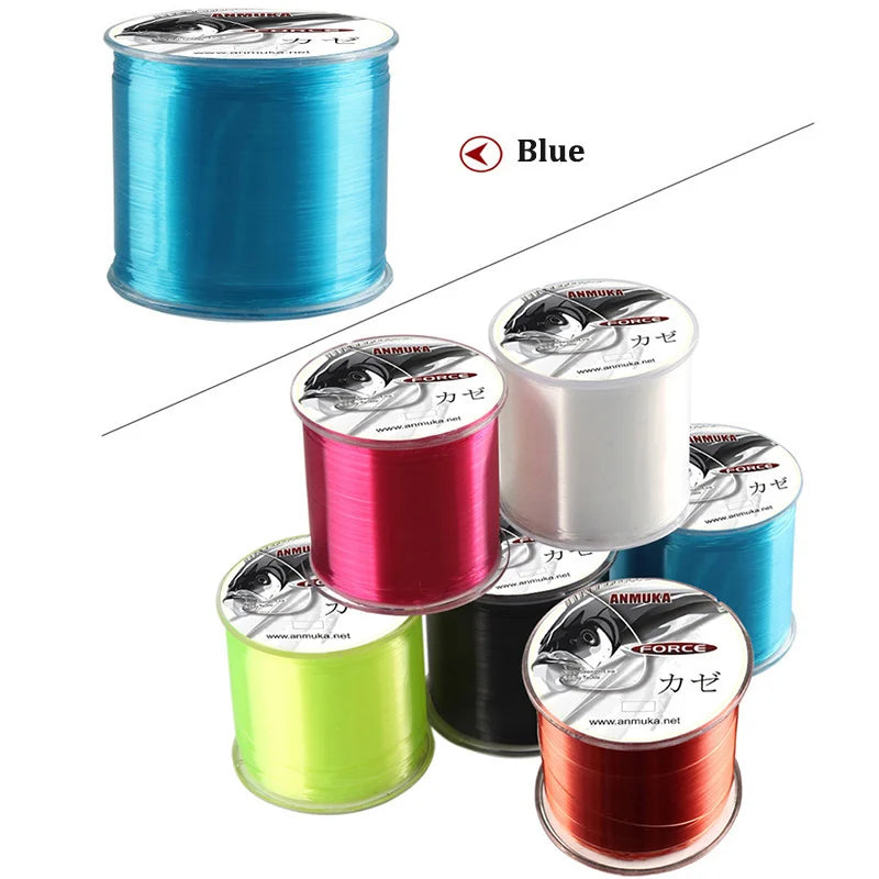 500m Sinking Nylon Fishing Line – High Abrasion Resistance | White/Brown | Sub & Main Line | Fishing Accessories - Cast And Catch