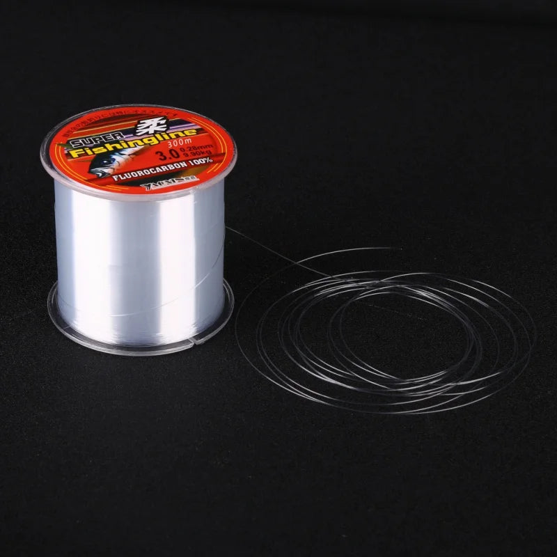 300/500m Wicker Fly Fishing Line – 3.8–21kg | Braided Nylon with Fluorocarbon Coating | Carbon Fiber Leader | Japan - Cast And Catch