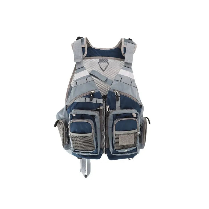 Adjustable Fly Fishing Vest – Unisex | Breathable Mesh Fabric | Quick-Drying | Outdoor & Fishing Activities - Cast And Catch