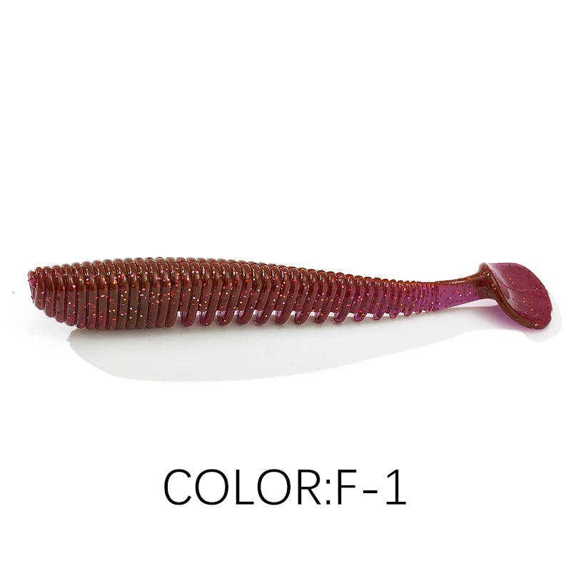 Supercontinent Fishing Lures – 5–11cm | Artificial Wobblers & Soft Shad Lures | Carp Silicone Baits - Cast And Catch